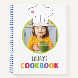 Speciaal Kinder Cookbook (Uw Foto) Notitieboek