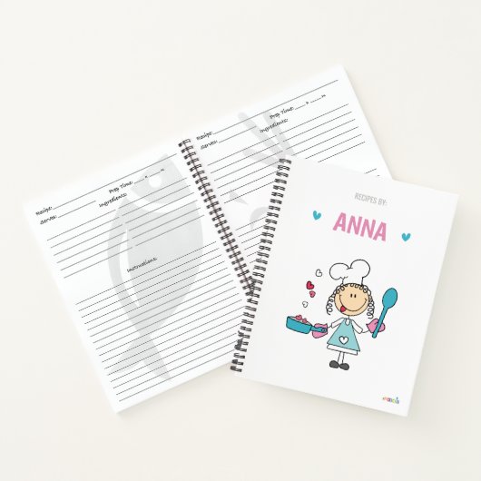 Speciaal kinder recept boek (Binnen)