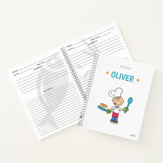 Speciaal kinder recept boek (Binnen)