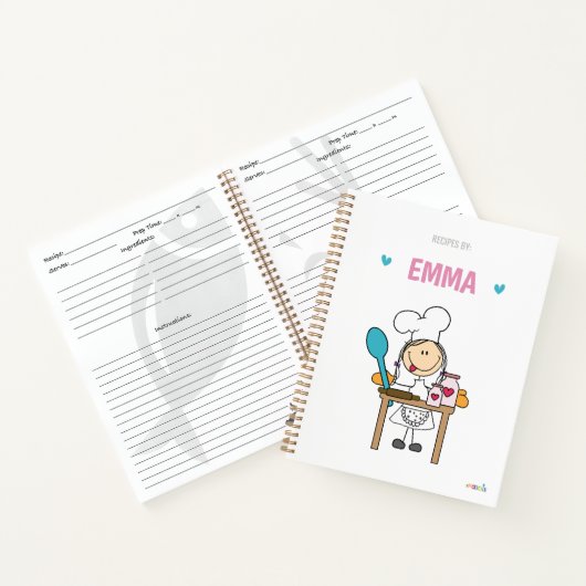 Speciaal kinder recept boek (Binnen)