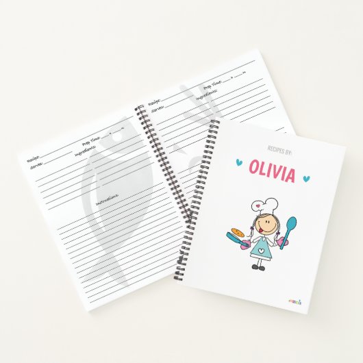 Speciaal kinder recept boek (Binnen)