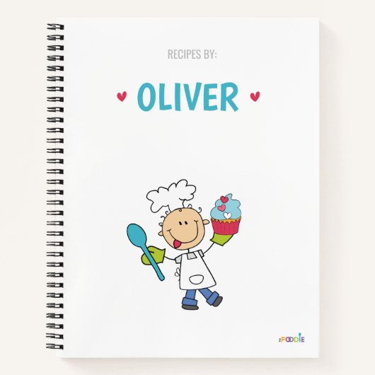 Speciaal kinder recept notitieboek (Voorkant)