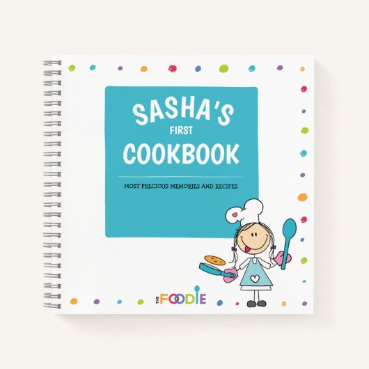 Speciaal Kinder Recipe Book Notitieboek (Voorkant)