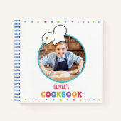 Speciaal Kinder Recipe Book (Uw Foto) Notitieboek (Voorkant)