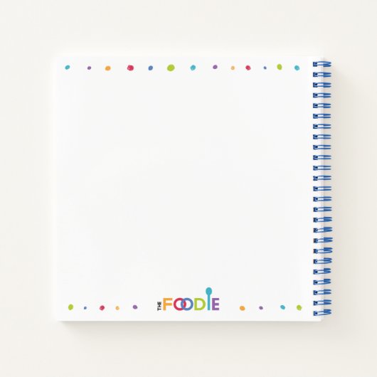 Speciaal Kinder Recipe Book (Uw Foto) Notitieboek (Achterkant)