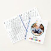Speciaal Kinder Recipe Book (Uw Foto) Notitieboek (Binnen)
