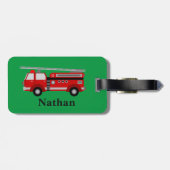 Speciaal Kinder rood bagagelabel (Achterkant horizontaal)