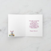 Speciaal kleinkind Paas Kaart (Binnen)