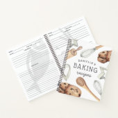 Speciaal koekjesbakkerijrecept notitieboek (Binnen)