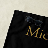 Speciaal koelste pap ooit cadeautje voor papa strandlaken (In situ)