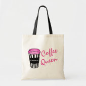 Speciaal koffiekoninginnenstriped Tas (Voorkant)