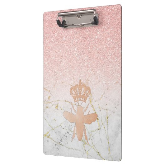 Speciaal KONINGIN BEE Roos Gold - Groot klembord (Links)