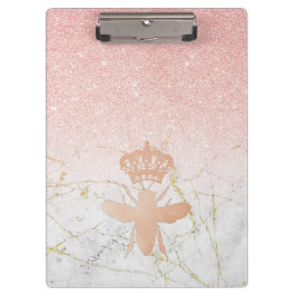 Speciaal KONINGIN BEE Roos Gold - Groot klembord