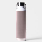 Speciaal koper en gouden achtergrond waterfles (Voorkant)