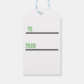 Speciaal Label voor paasverstrekking Cadeaulabel (Achterkant)