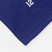 Speciaal Lacrosse Coach geeft uw KLEUREN TEKST Fleece Deken (Hoek)