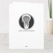 Speciaal Lacrosse Coach Kaart (Achterkant)