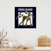 Speciaal Lacrosse Decor Poster (Keuken)