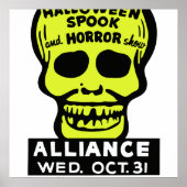 Speciaal Late Spook en Horror Show Poster (Voorkant)