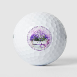 Speciaal Lavender Floral Golfballen