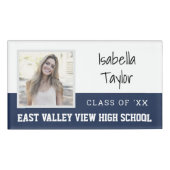 Speciaal leerlingenreünie Yearbook Foto Naambadge (Voorkant)