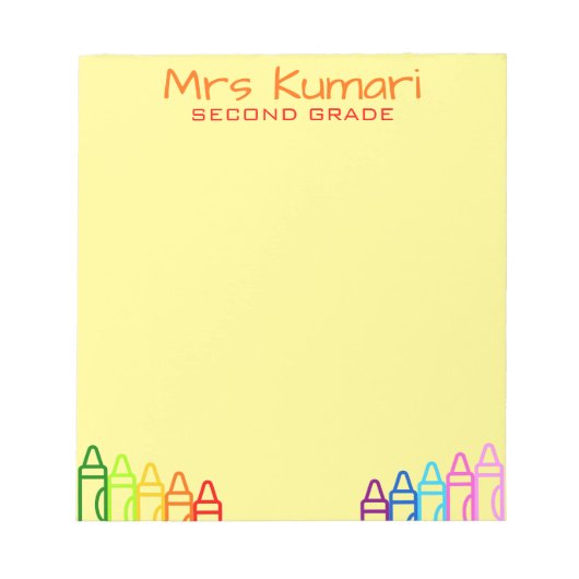 Speciaal leerlingwezen Speciaal ontwerp Post-it Op Notitieblok (Voorkant)