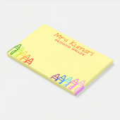 Speciaal leerlingwezen Speciaal ontwerp Post-it Op Post-it® Notes (Schuin)