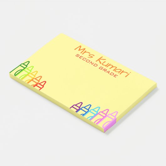 Speciaal leerlingwezen Speciaal ontwerp Post-it Op Post-it® Notes (Schuin)
