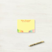 Speciaal leerlingwezen Speciaal ontwerp Post-it Op Post-it® Notes (Op bureau)