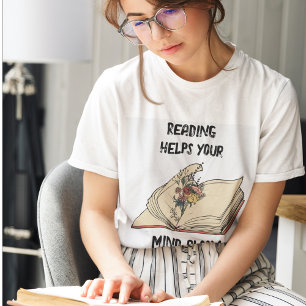 Speciaal  leesboek Wilde bloemen T-shirt