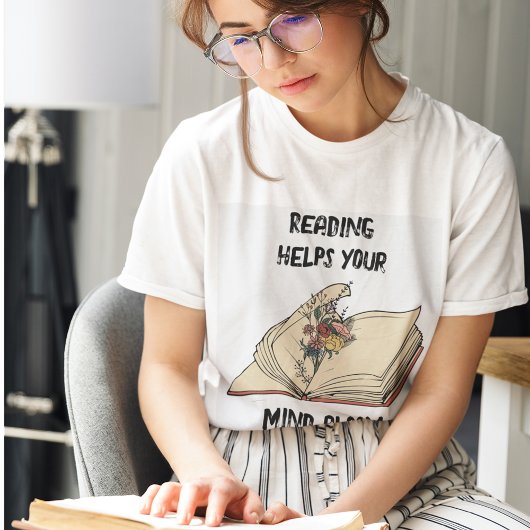 Speciaal  leesboek Wilde bloemen T-shirt