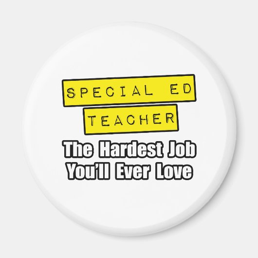 Speciaal leraar Ed...hardste baan waar je ooit van Magneet (Voorkant)