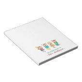 Speciaal leraar Fun-studenten Notitieblok (Schuin)