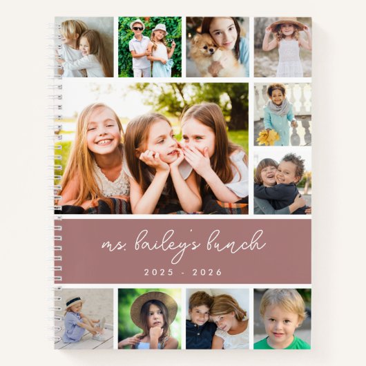 Speciaal leraar voor fotocollage notitieboek (Voorkant)