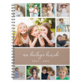 Speciaal leraar voor fotocollage notitieboek (Voorkant)