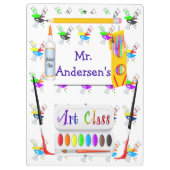 Speciaal leraren Kunstklembord Klembord (Achterkant)