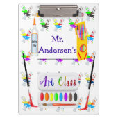 Speciaal leraren Kunstklembord Klembord (Voorkant)