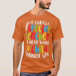 Speciaal lerarenautisme vrouwen jongens meisjes Ki T-shirt