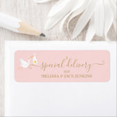 Speciaal leveringswinkeladres Baby Roze retouradre Etiket (Insitu)