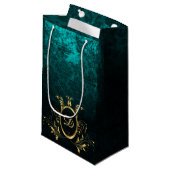 Speciaal Lijst van Luxury Damask Klein Cadeauzakje (Voorkant Gekanteld)