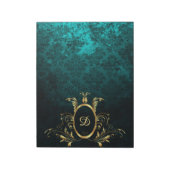 Speciaal Lijst van Luxury Damask Notitieblok (Linkerzijde)