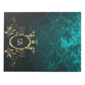 Speciaal Lijst van Luxury Damask Notitieblok (Voorkant)