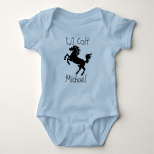 Speciaal "Li'l Colt" met kweekpaarden Romper