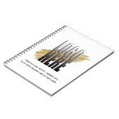 Speciaal Logo plus tekstbeheer Notitieboek (Linkerzijde)