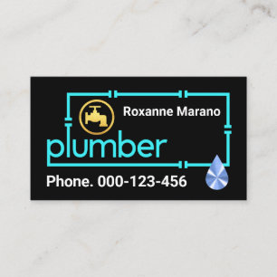 Speciaal Loodgieter Pijp Lijst Visitekaartje