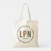 Speciaal LPN-gelicentieerde praktijkverpleegkundig Tote Bag (Achterkant)