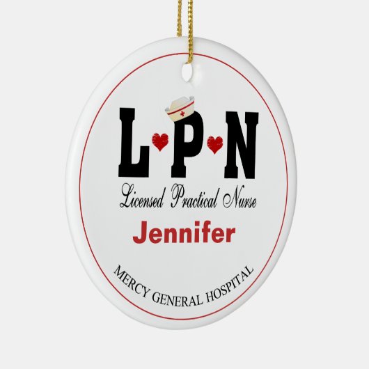 Speciaal lpn zurig keramisch Ornament (Rechts)