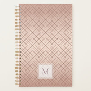 Speciaal Luxury Roos Gold Planner
