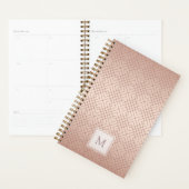 Speciaal Luxury Roos Gold Planner (Display)