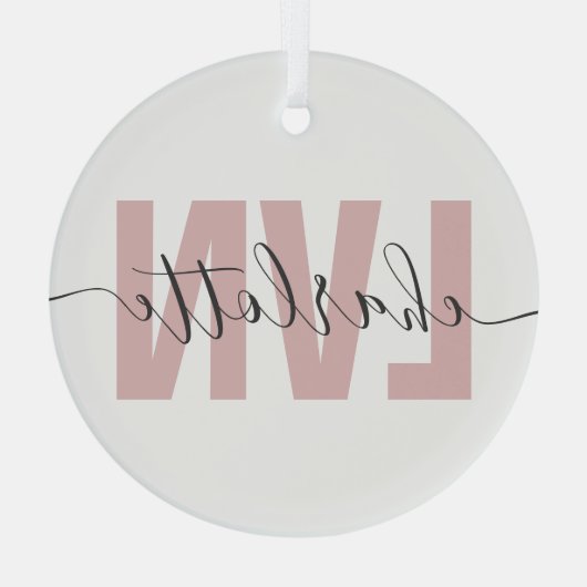 Speciaal LVN-gelicentieerd grafisch verpleegster Glas Ornament (Achterkant)